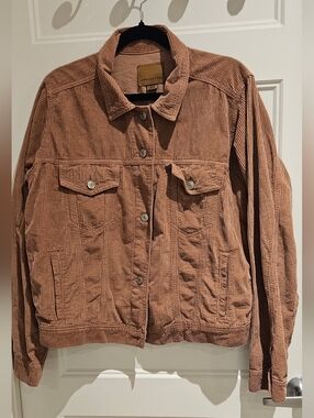 American Eagle Outfitters Corduroy Jacket - Rust